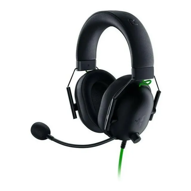 Auriculares Razer Blackshark V2 X Surround 7.1 PC Xbox Ps Switch Cor Classic, color negro