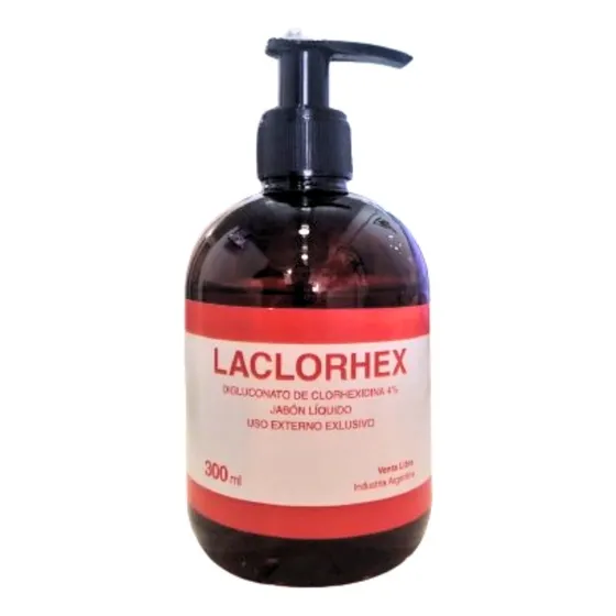 Jabon De Clorhexidina X 300 Ml Con Dispenser Tattoo Y Mas