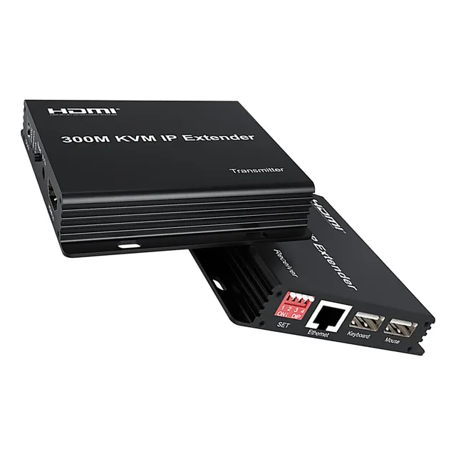 Extensor Hdmi Kvm Glotrends 1080p 300m Sobre Cat 5e/6