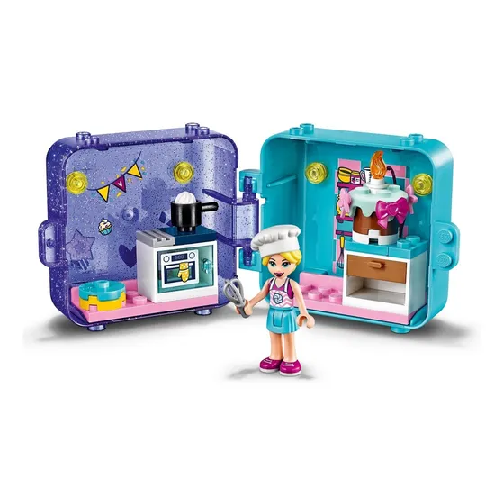 Lego Friends Cubo De Brincar Da Stephanie Com 44 Peças 41401