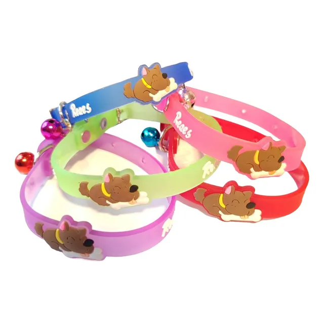 Collar En Silicona Para Perro Raza Pequeña Y Gato