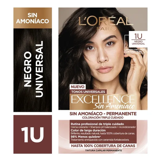 Coloración Permanente Excellence Sin Amoníaco L'oréal Paris