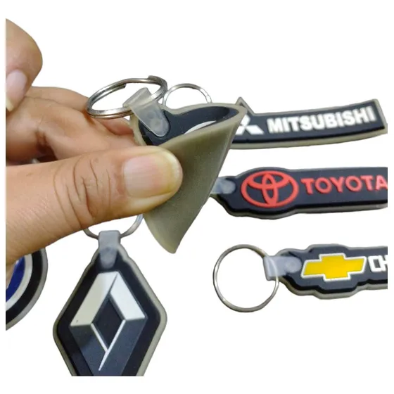 Llavero Carro Vehiculo Con Logo Marca Flexible Pack  (17pcs)