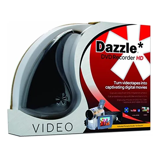 Grabadora De Dvd Pinnacle Dazzle Hd | Dispositivo De Captura