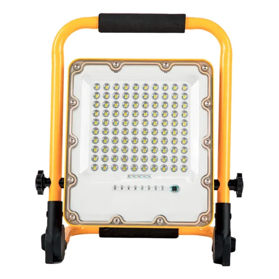 Refletor Holofote Led C/ Bateria Recarregável Portátil 200w