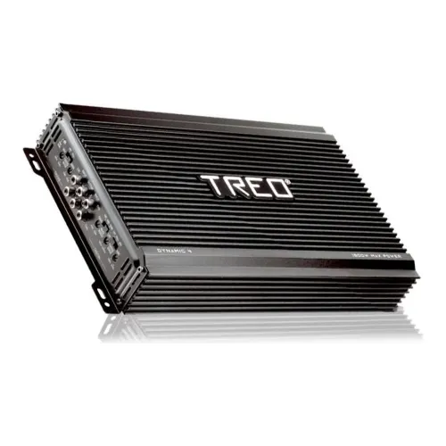 Amplificador Treo 4 Canales Clase Ab 1800w Max Dynamic4 Negro