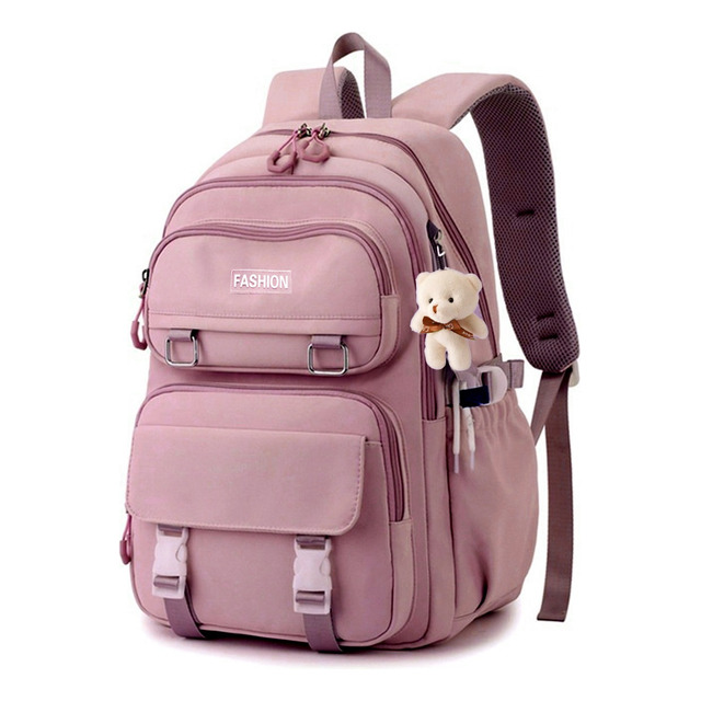 Mochila De Costas Feminina Leve Escola Trabalho Viagem Mochila De Costas Feminina Leve Escola Trabalho Viagem