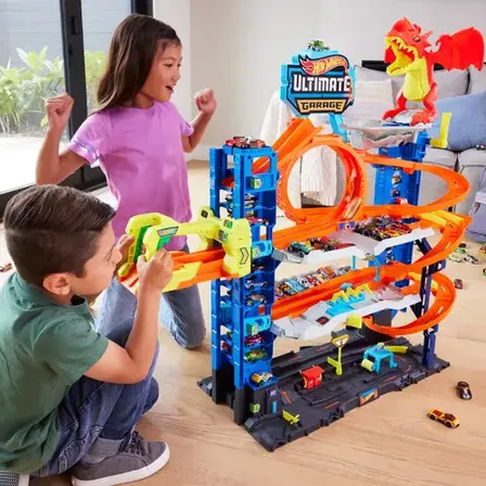 Hot Wheels Pista City Ultimate Garage 90cm Mattel Hkx48 Multicolor