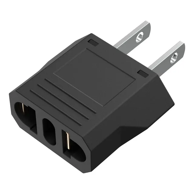 Clavija Convertidor Adaptador Europea A Americano 1 Pieza