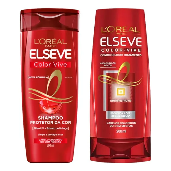 Kit Shampoo+condicionador Elseve Colorvive Cabelos Coloridos