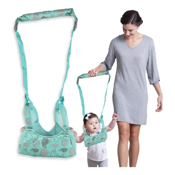 Asistente Caminador Cargador Arnés De Pecho Bebe Verde