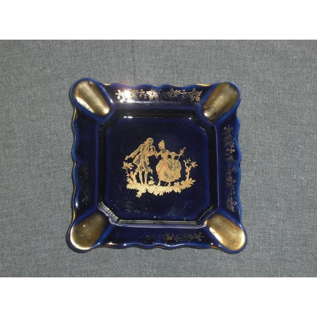 Cenicero Limoges Azul Cobalto