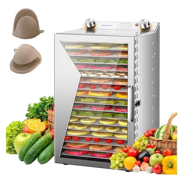 Deshidratador De Alimentos Eléctrico 18 Bandejas