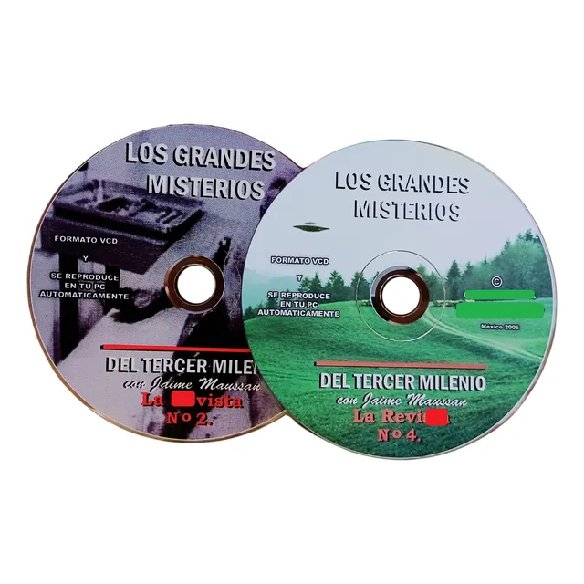 Película Dvd Jaime Mausan Grandes Misterios Tercer Milenio
