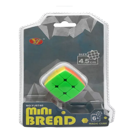 Cubo Mágico Rubik Mini Bread 6 Lados Minicubo De 4.5 Cm -453
