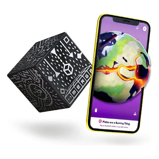 Merge Cube - Mantenga Los Hologramas En Su Mano Con El Galar