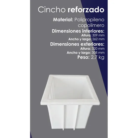 Cincho Reforzado Para Quesos