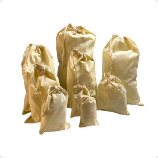 Saco Tecido AlgodĂŁo EcolĂłgico 9x13 Com 10 Unidades Saco Tecido AlgodĂŁo EcolĂłgico 9x13 Com 10 Unidades