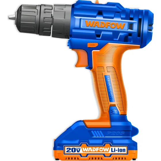 Taladro Atornillador Cpercutor Bat Ycarg Wadfow Wcdp521- Smf Color Naranja Claro