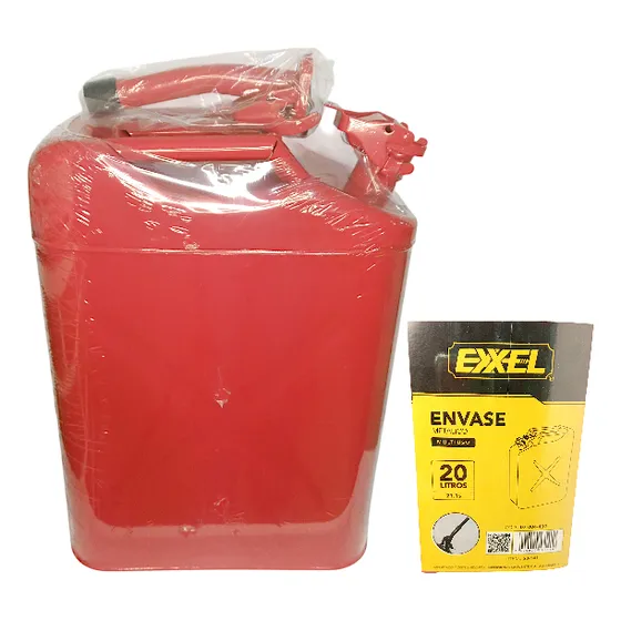 Envase De Hierro 20 Litros Marca Exxel