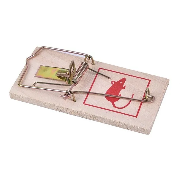 Trampa De Madera Roedores Raton Mediana Oferta Casa Delsur