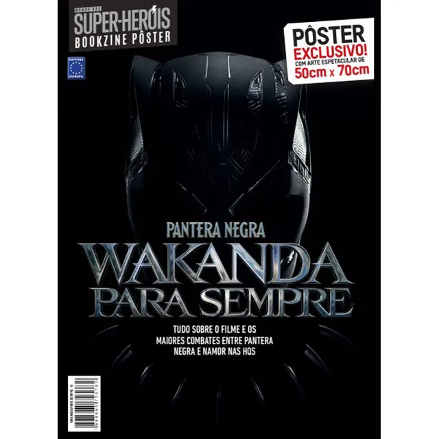 Kit - Pantera Negra Wakanda Para Sempre - 2 Pôsteres