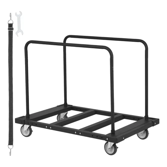 Vevor Carro De Paneles De Yeso Barras Paralelas1800lbs22.6kg