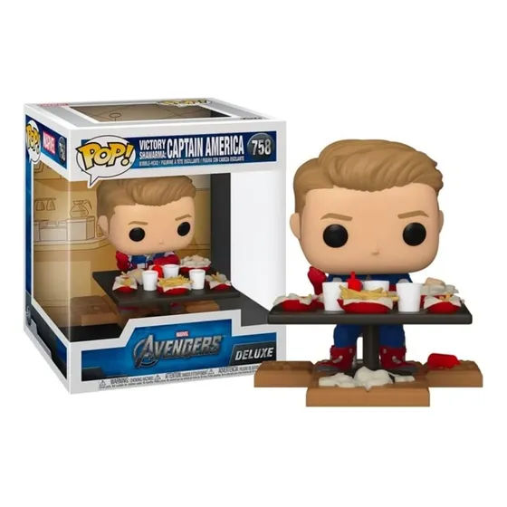 Capitan America Funko Pop Avengers Shawarma 758 Deluxe
