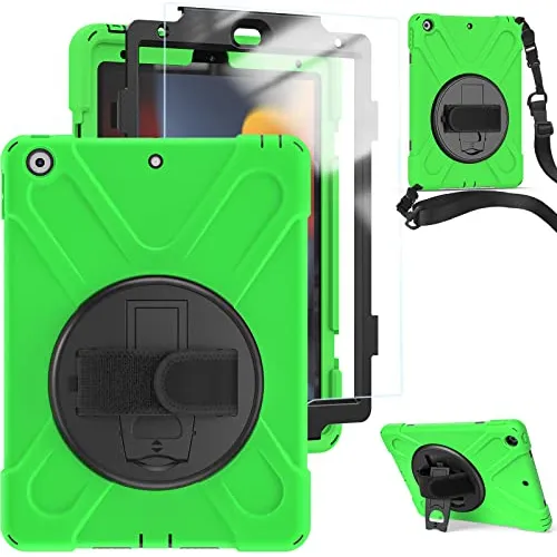 Funda Para Tsq iPad 10.2 PuLG 9th 8th Generation Verde