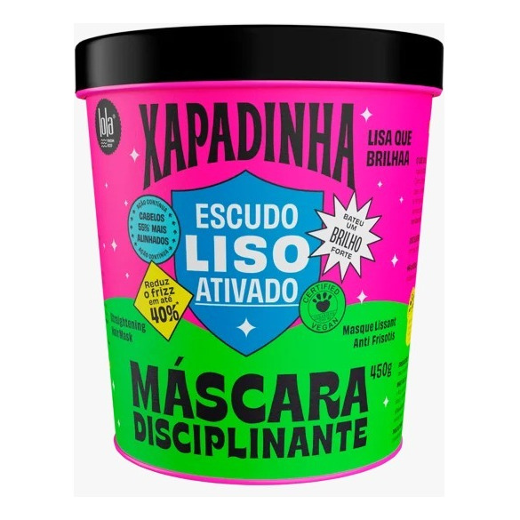Máscara Capilar Disciplinante Xapadinha 450g Lola From Rio Máscara Capilar Disciplinante Xapadinha 450g Lola From Rio