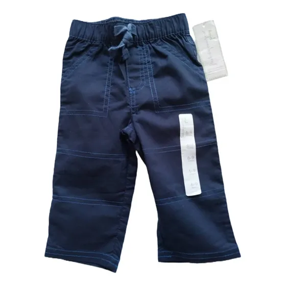 Pantalon Liso Para Niños Bebes De 6-9 Meses Importado Regalo