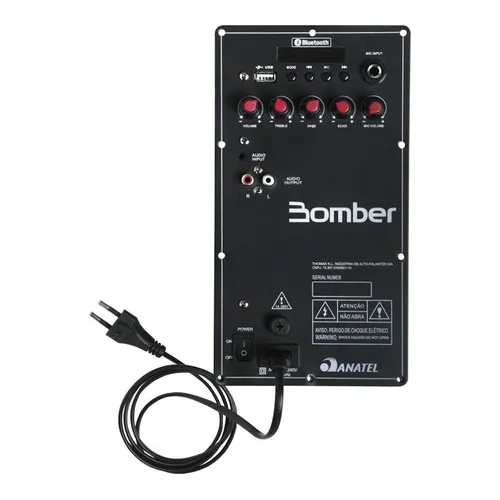 Amplificador Bomber Ac Bluetooth 150w 4 Ohms Bivolt