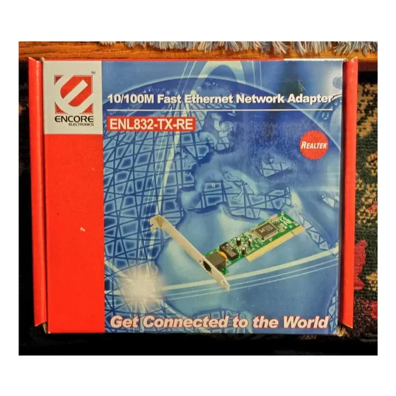 Adaptador Pci Fast Ethernet Encore Enl832-tx-re