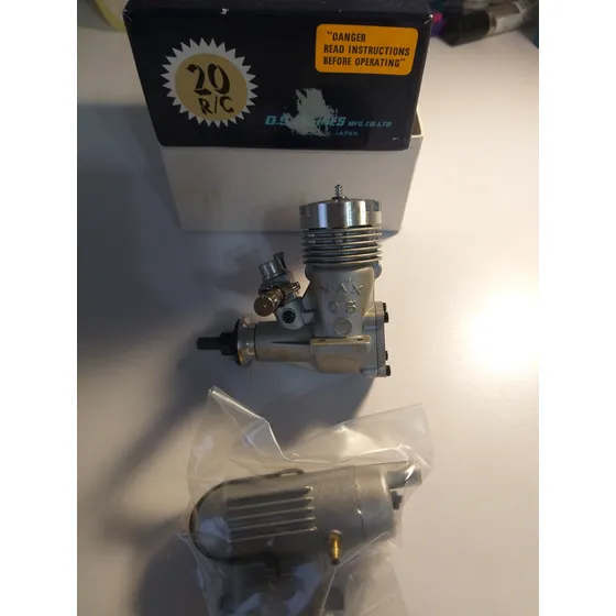 Motor Os Max 20 R/c Para Aeromodelismo A Nitrometano 