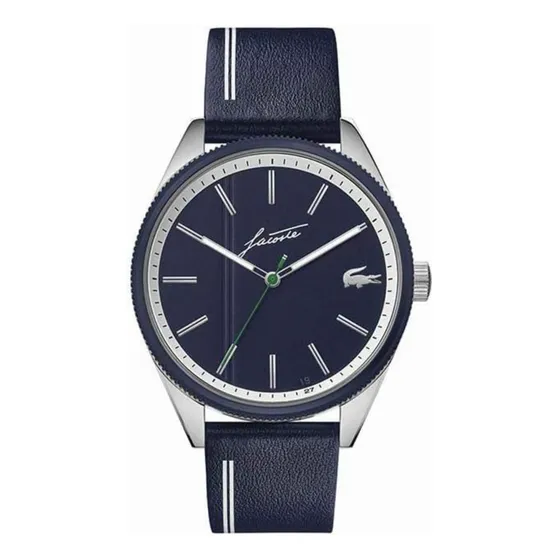 Reloj Lacoste Caballero Piel Color Azul 2011051 42 mm