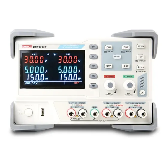 Uni-t Fuente Alimentación Dc 5a Lineal Programable Udp3305c