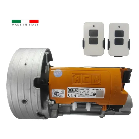 Kit Motor Santa Maria Puertas Enrollables De  2 1/2  180kg