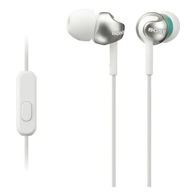 Sony Audifonos Alambricos In Ear ::.. Mdr Ex110ap Blanc Color Blanco