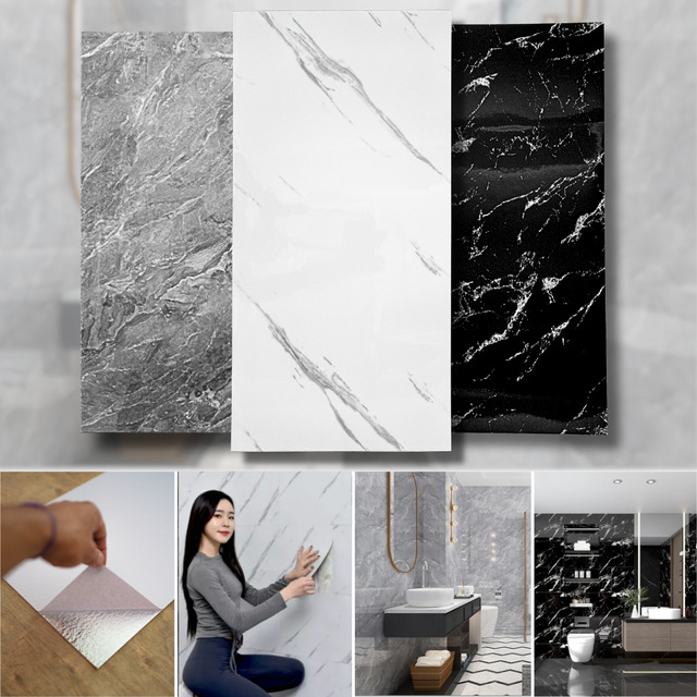 Kit 10 Painel 3d Mármore Parede Autocolante 60 X 30 Pdeals Kit 10 Painel 3d Mármore Parede Autocolante 60 X 30 Pdeals