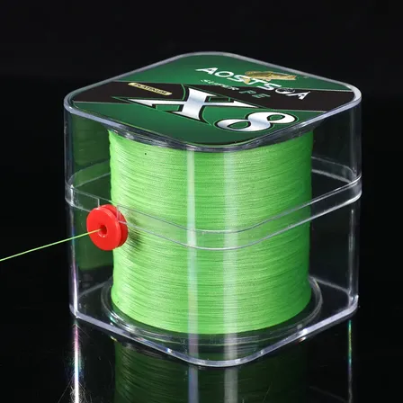 Linha De Pesca Multifilamento 8 Fios Aostsoa X8 Verde 0.4mm 37kg 300m