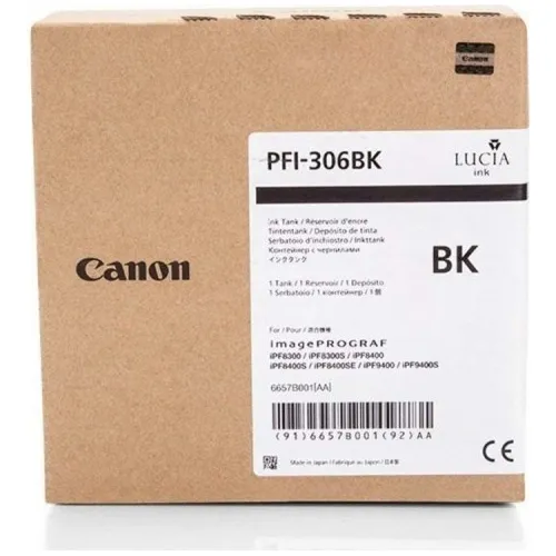 Cartucho De Tinta Pfi-306bk