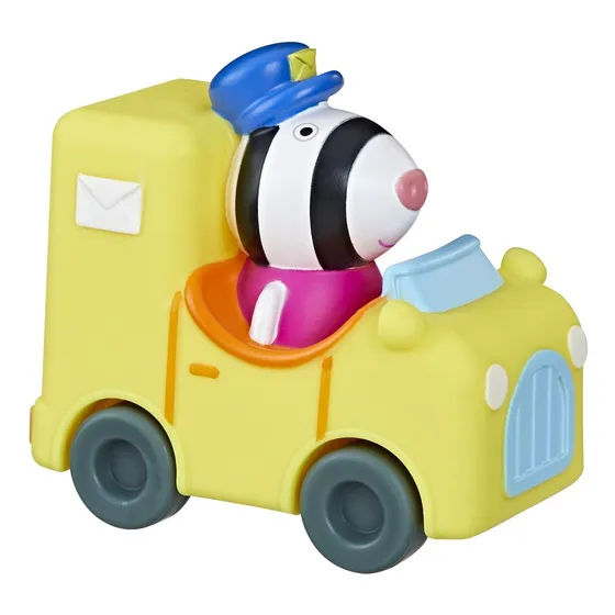 Peppa Pig Figura Zoe Cebra En Un Camión De Correos
