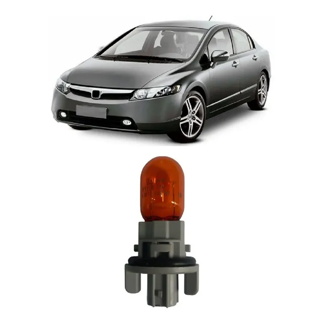 Soquete Com Lâmpada Pisca Do Farol Honda New Civic/new City