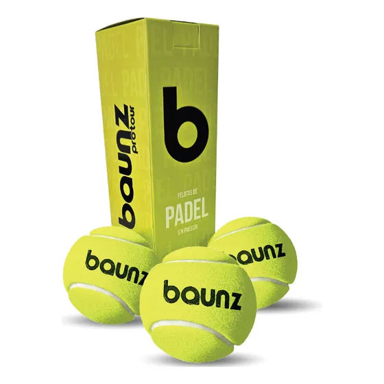 Pelotas Padel Profesionales Sin Presion Alto Control Color Amarillo