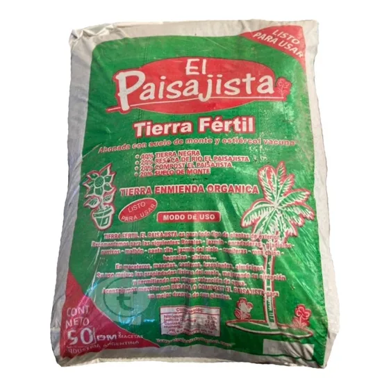 Tierra Fértil X 50 Dm3 Bolsa 22kg Famafi
