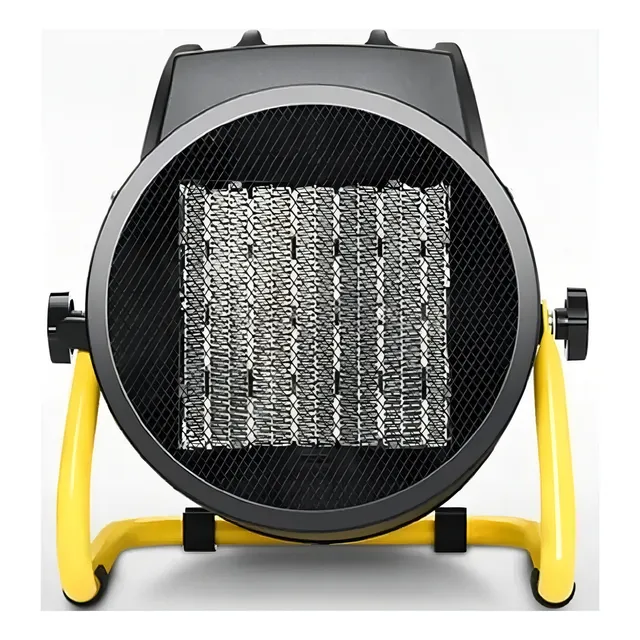 Turbocalefactor Electrico 2 Kw Te2 Krafter Color Negro