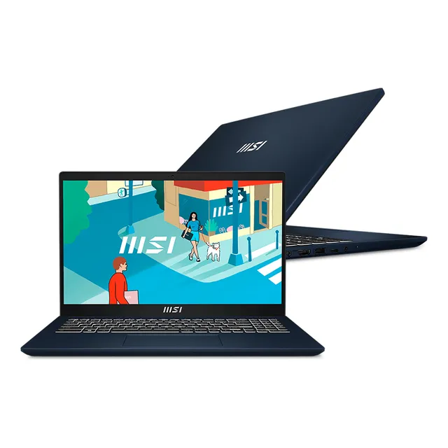 Notebook Msi 15,6'' Core I7 16gb 512gb Win11 Pro Negro