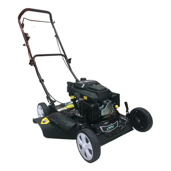 Cortadora De Cesped Shimura 5.0 Hp Serva Con Obsequio Color Negro