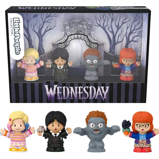 Figure Set Little People Collector Wednesday