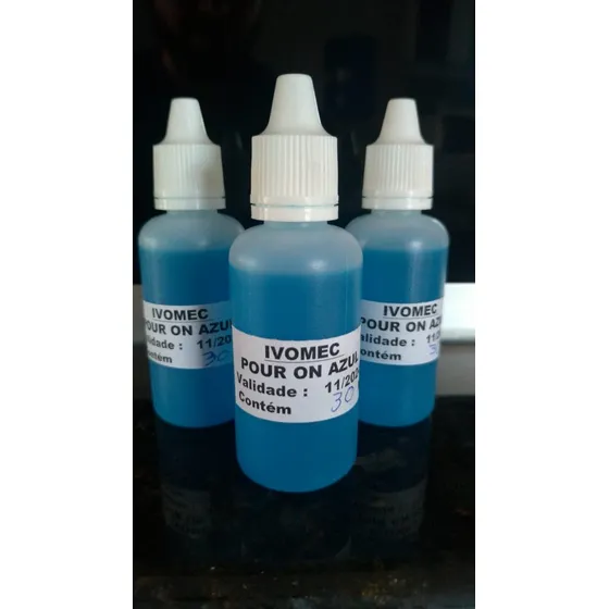 Ivomec Pour On 10ml (azul) Fracionado Original Oferta